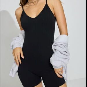 Garage Black Sleeveless Jumpsuit